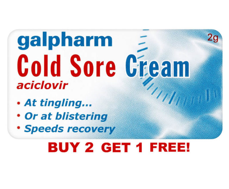 Galpharm Cold Sore Cream 2g