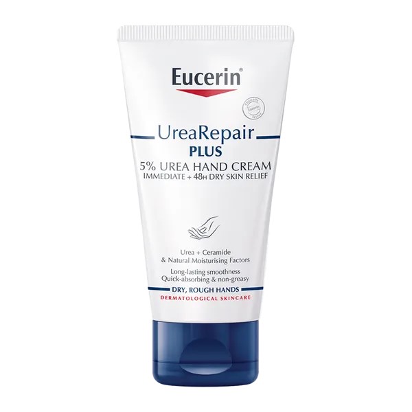 Eucerin Urea Repair Plus 5% Urea + Ceramide Hand Cream - 75ml For Dry ...