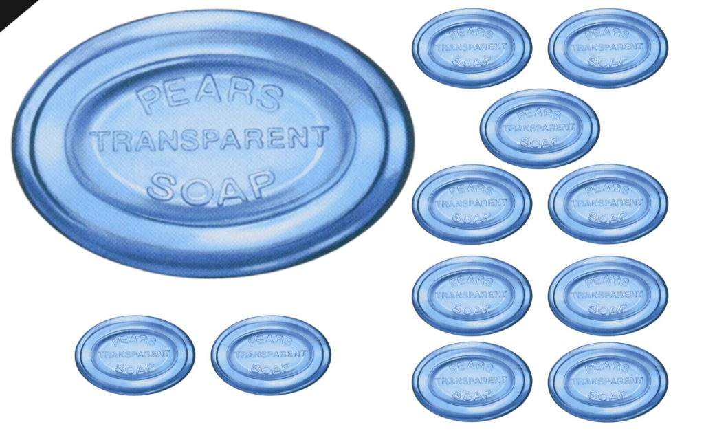 Pears blue soap hotsell